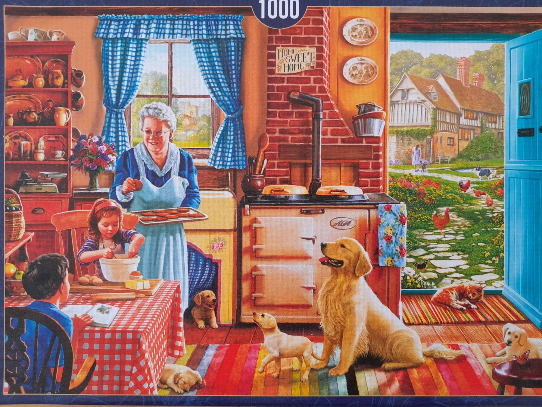 Puzzle: Puzzle Bluebird Cottage 1000 – Usato da Charmey (Gruyère) venduto da Laulau.sansan 1