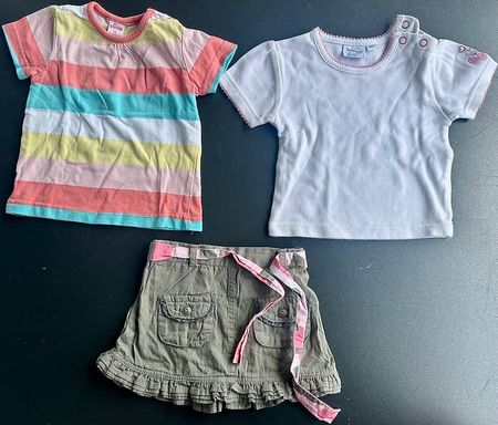 2 TShirts et 1 jupe (6 mois)