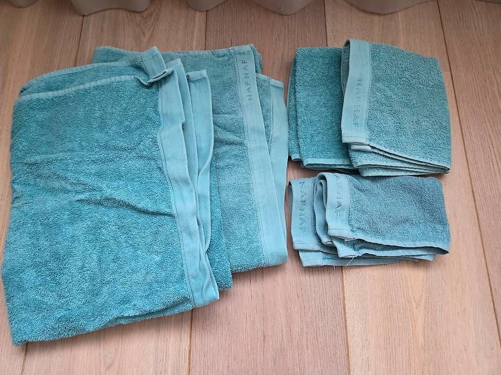 Teli da bagno: 6-teiliges Handtuchset _Aquamarin – Usato da Ennetbürgen venduto da Riwemogmbh