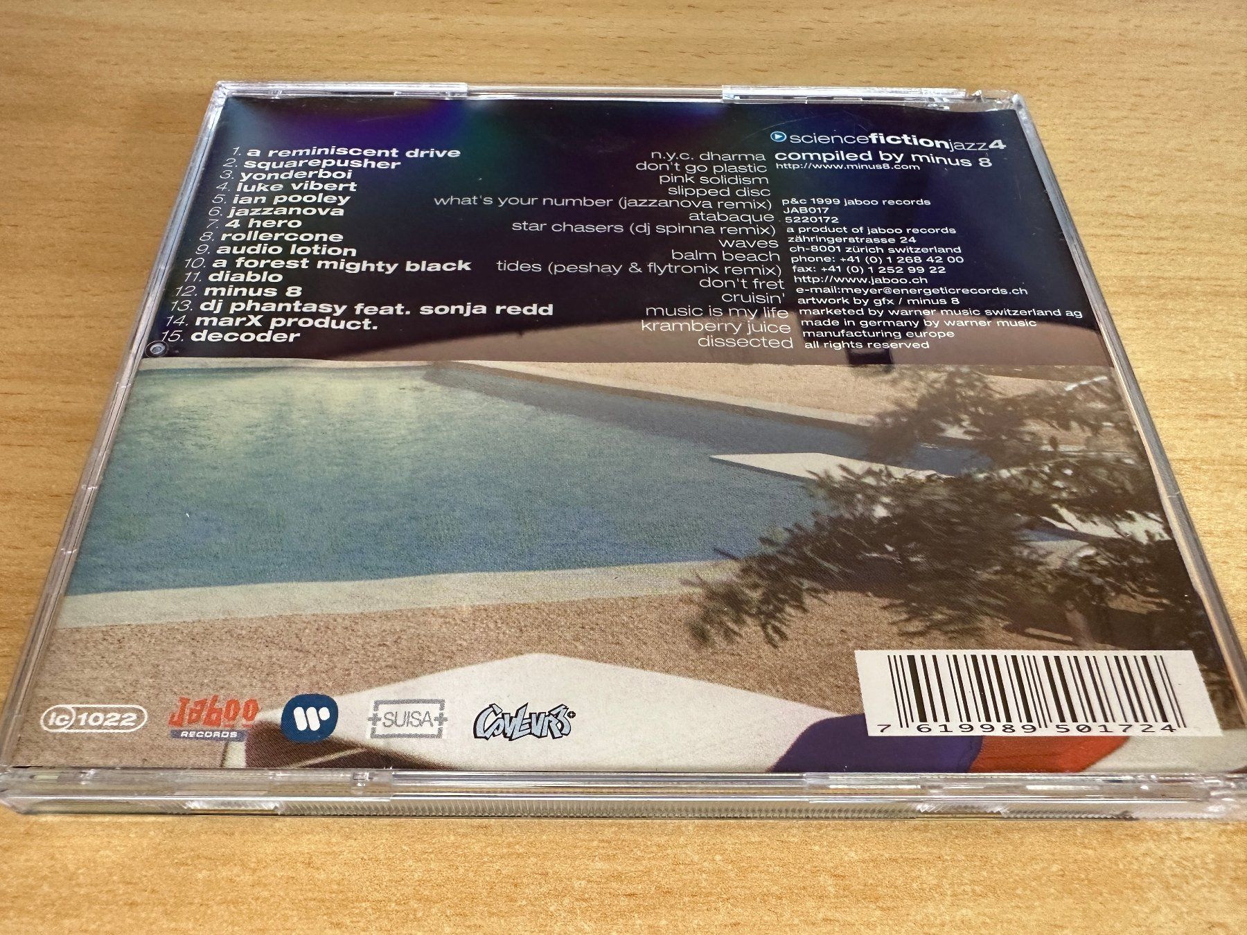CD: Minus 8 – Science Fiction Jazz 4 – Usato da Rikon im Tösstal venduto da Alpenmutz 1
