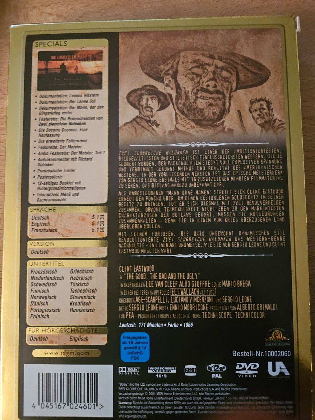 Tutti i DVDs: Zwei glorreiche Halunken – Usato da Reinach BL venduto da Vrenyk 1