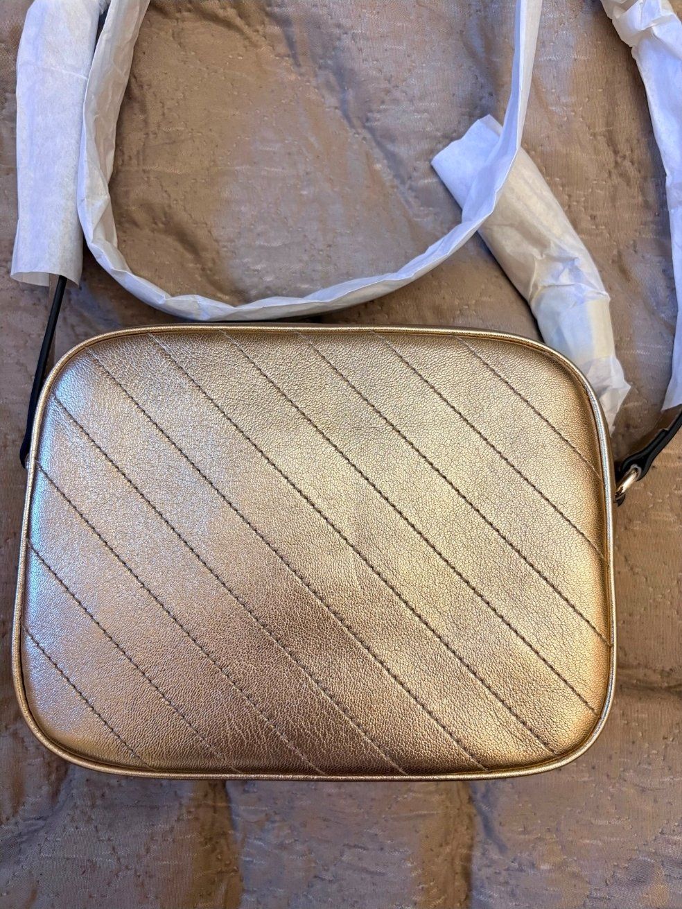 Gucci Taschen für Damen: Sac Gucci Soho doré – Gebraucht aus Sugiez von Diane.A 2