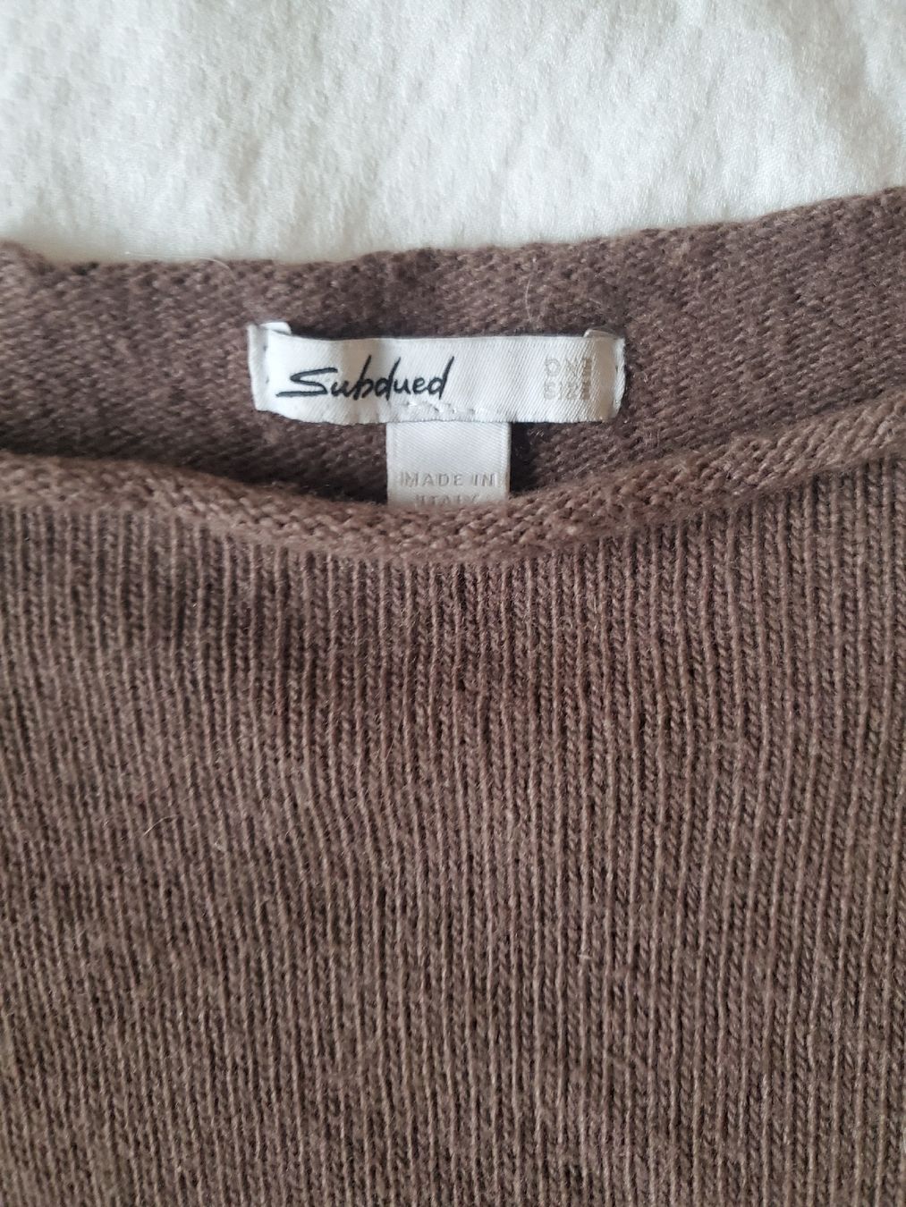 Pulls & Sweat-shirts: Subdued Strickpullover Braun Pullover Wolle – D'occasion à St. Moritz par ang_9drt 1
