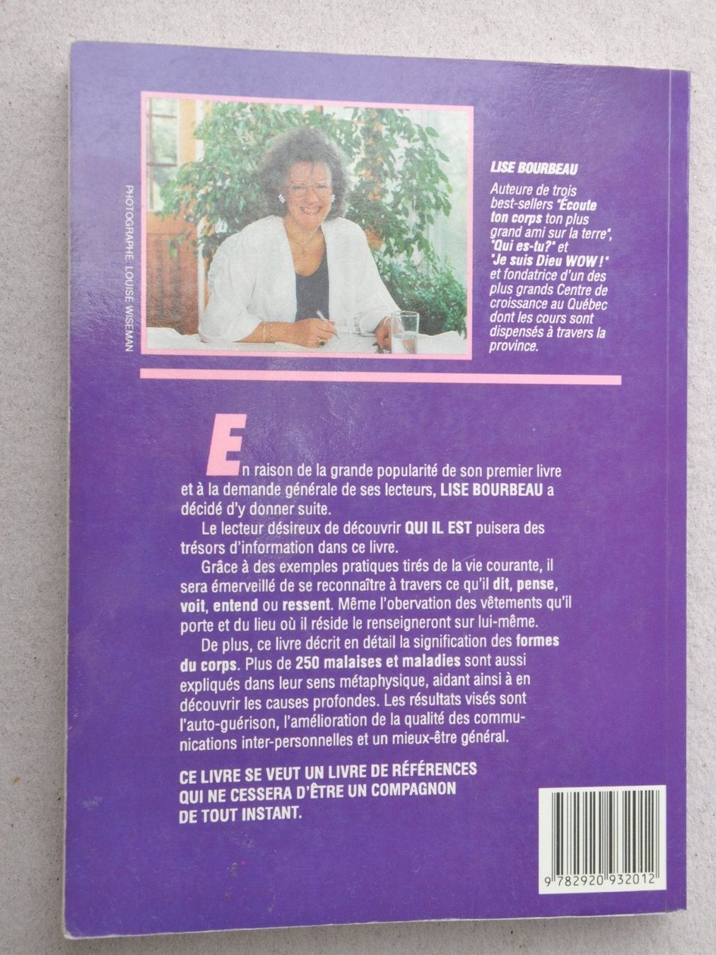 Bücher: Qui es-tu - Lise Bourbeau – Gebraucht aus Fully von Minouchka 1