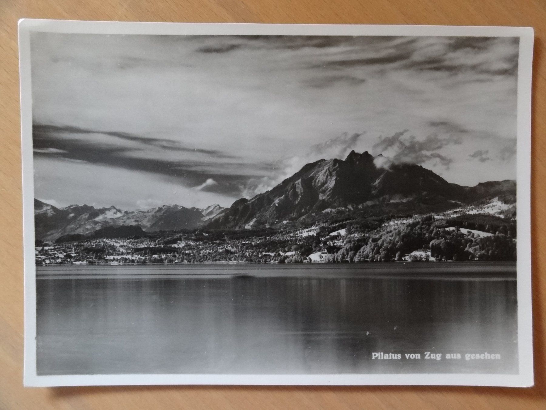 Ansichtskarten: Pilatus vom Zug aus geschen – Gebraucht aus St Léonard von Riglin