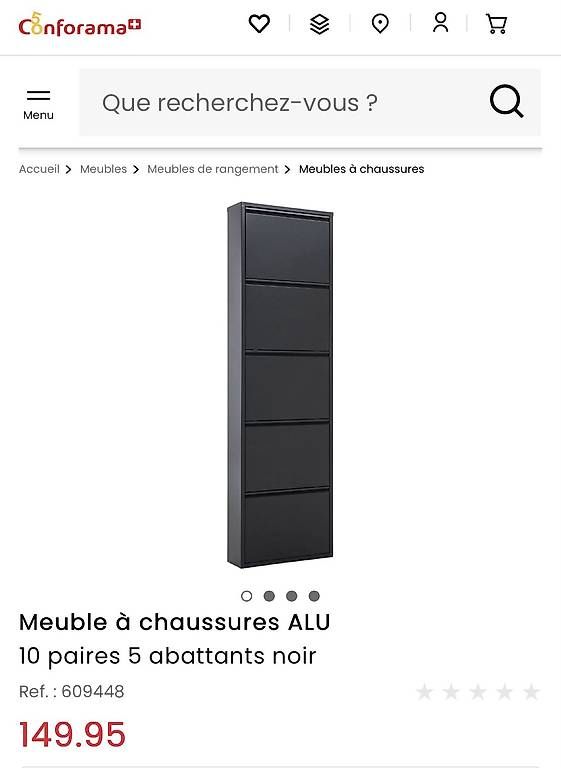 Armadi: Meuble à chaussure comme neuf  – Usato da Lausanne venduto da ced_r86t 2