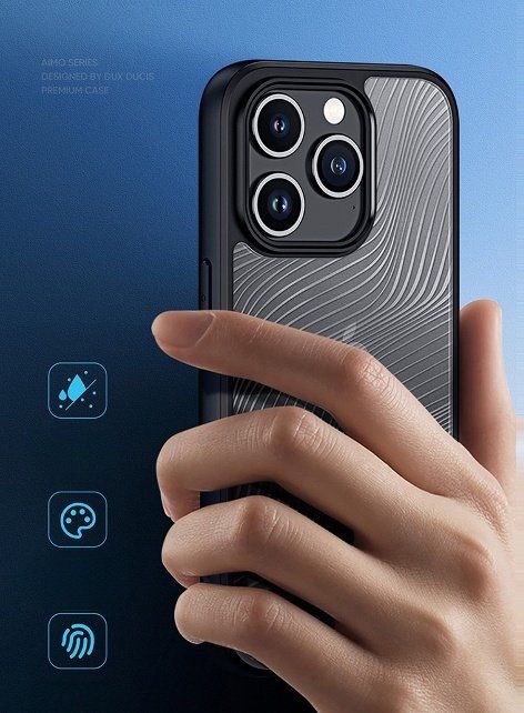 Cover & Protezioni schermo: Coque iPhone 16 Pro/Max Premium Dux Ducis Neuf – Nuovo e nell'imballaggio originale da Morges venduto da DigiAC 3