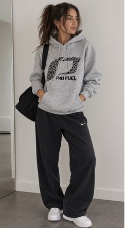 Grauer PRO FUEL Kapuzenpullover Grösse M,neu!