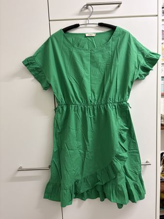 Vestito verde corto donna taglia M nuovo