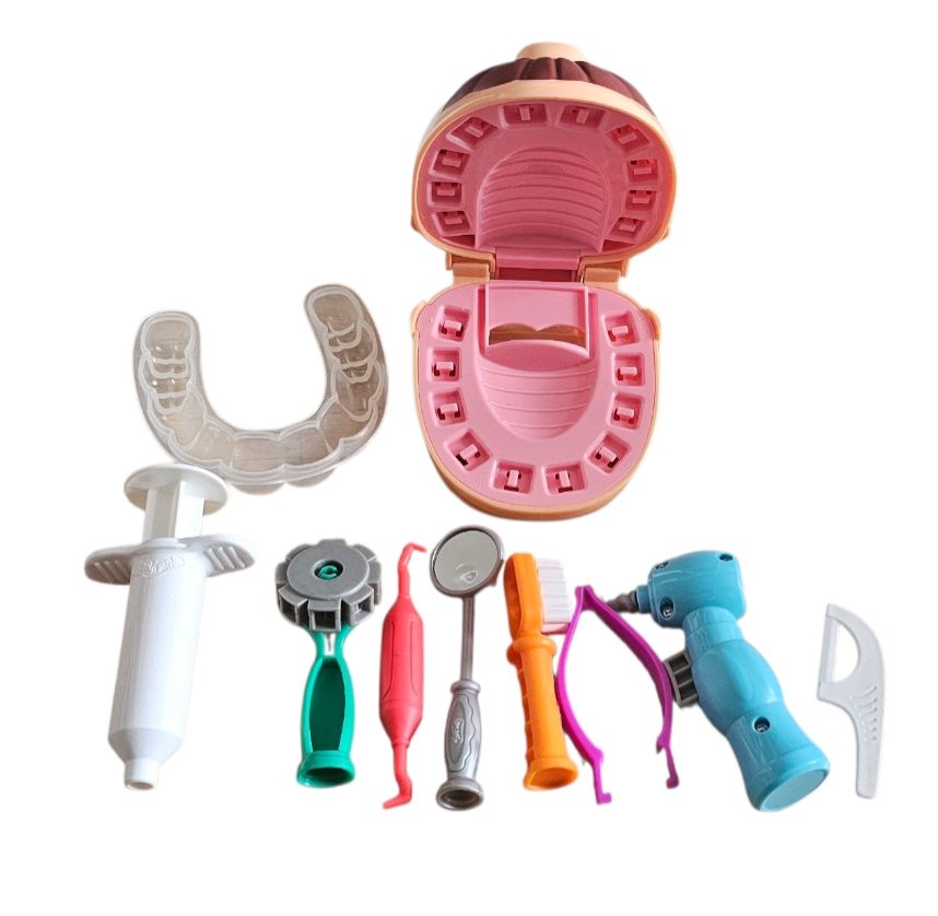 Play-Doh Giocattoli: Play Doh Drill n Fill Zahnarzt – Usato da Langenthal venduto da SecondChanceShop 1