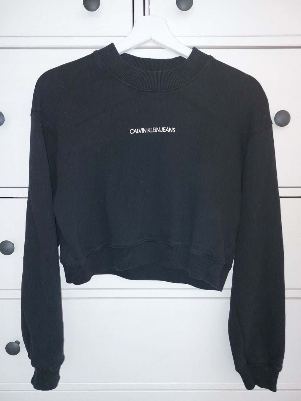 Calvin Klein Maglioni & Felpe: Pullover / Sweater Calvin Klein Rückenaufdruck – Usato da Titterten venduto da fra_v27g