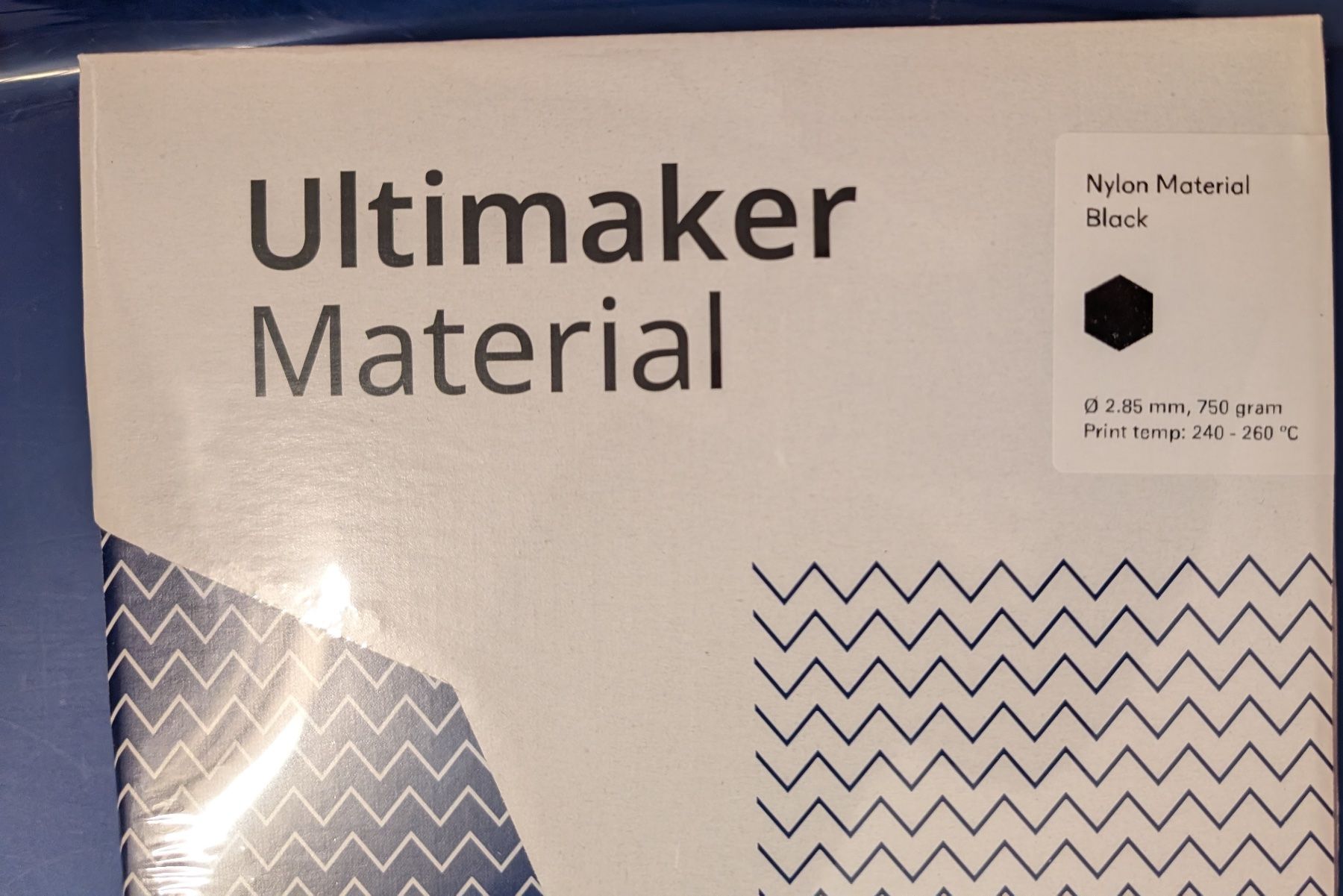 Ultimaker Filamento: Original Ultimaker Filament Nylon Black – Nuovo e nell'imballaggio originale da Zollikofen venduto da Macer