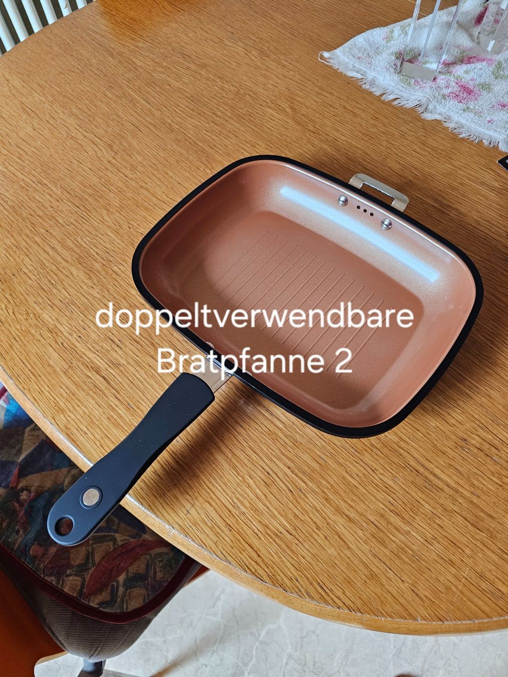 Padelle: doppelseitigverwendbare   Bratpfanne – Nuovo (secondo la descrizione) da Wegenstetten venduto da sonnenschein60 1