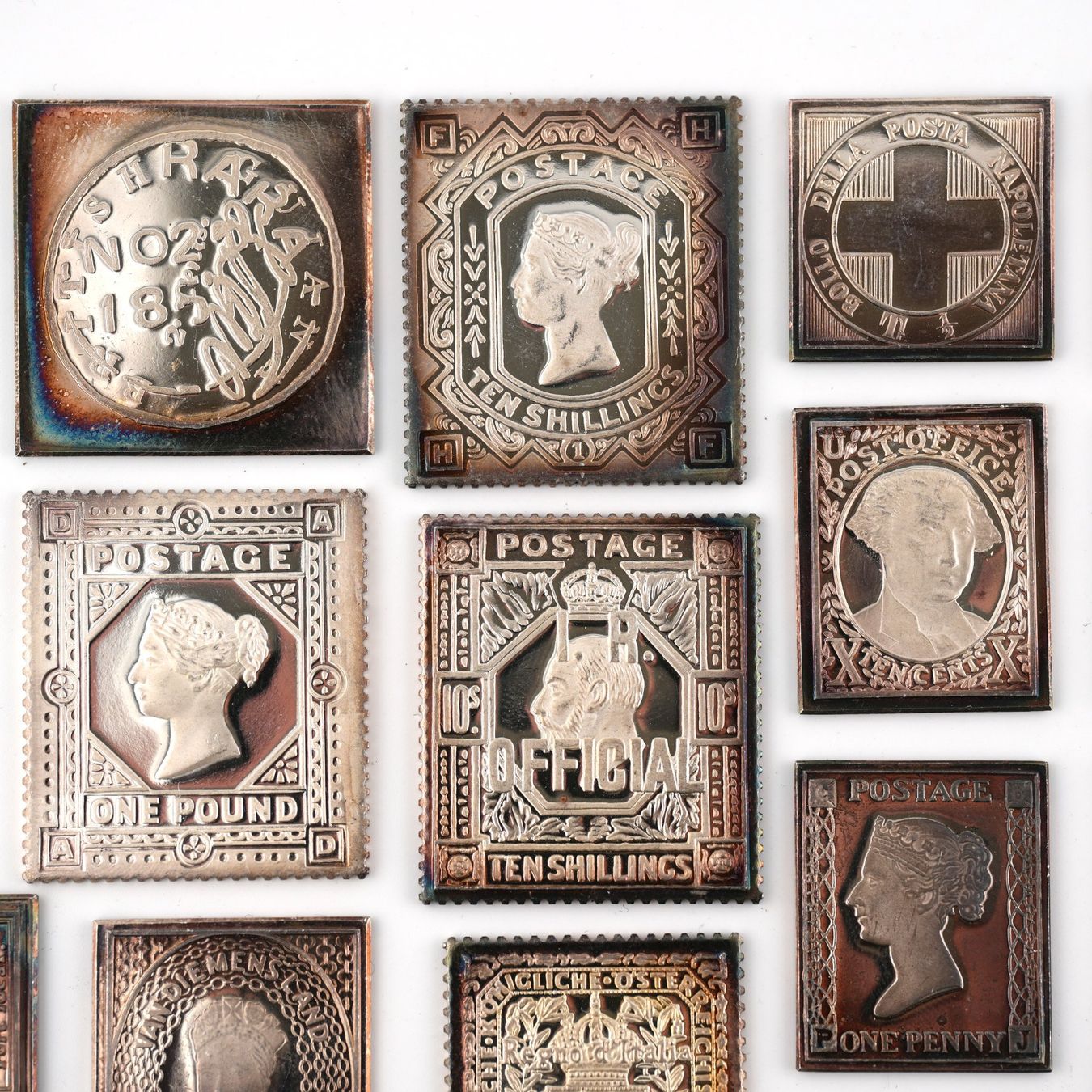 Tutti i francobolli: Silber Briefmarken Lot – Usato da Basel venduto da Vip24 2