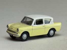 EB- Oxford Diecast Ford Angelia gelb/weiss Metallmodell