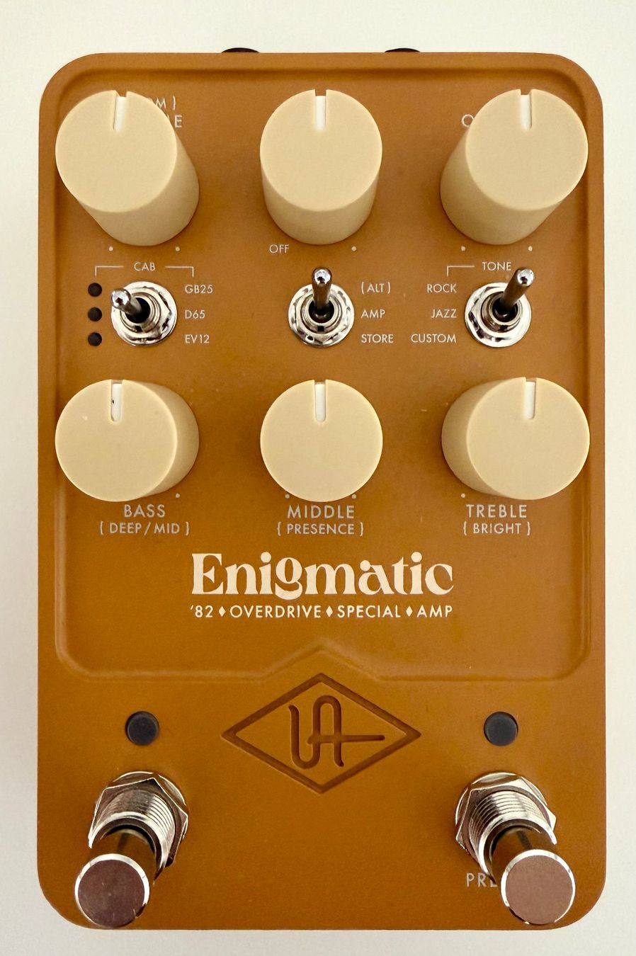 Universal Audio Strumenti musicali: UAFX Enigmatic '82 Overdrive Spec (Dumble) with Midi control – Usato da Veyrier venduto da rom_q7qt