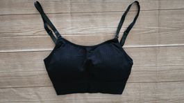 Seamless Bralette / Crop Top - XS/S - Rippstruktur