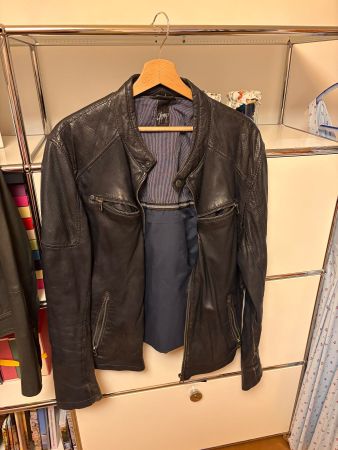 Gipsy Lederjacke schwarz Gr L