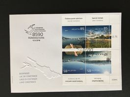 2016 Bodensee Z248 Säntis Romanshorn + Obersee AgTg Stempel