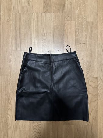 kunstleder minirock (XS)