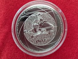 007 JAMES BOND 1 6 DECADES UNZE OZ SILBER 2024 AUSGABE1 KING