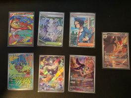 Pokemon Erhabene Helden 7 Special Karten inkl. Atttack Rare