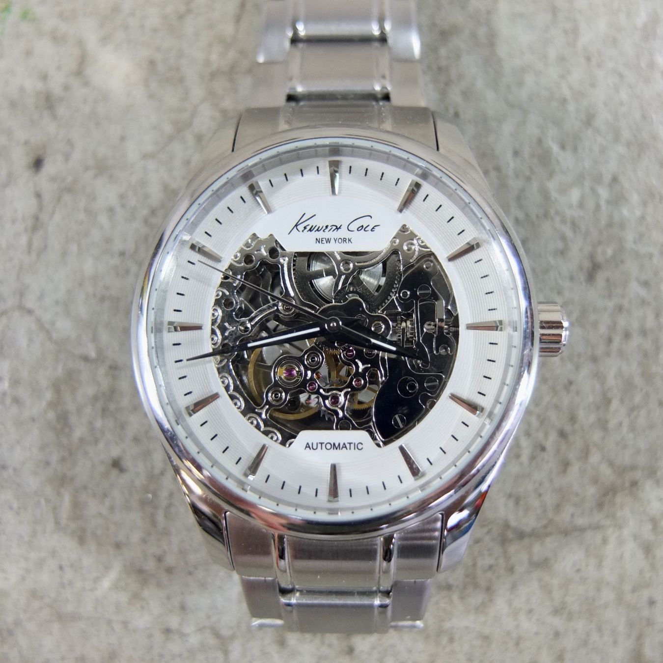 Orologi: Kenneth Cole New York Automatic Herrenuhr – Usato da Basel venduto da Brocki-auf-dem-Wolf 1