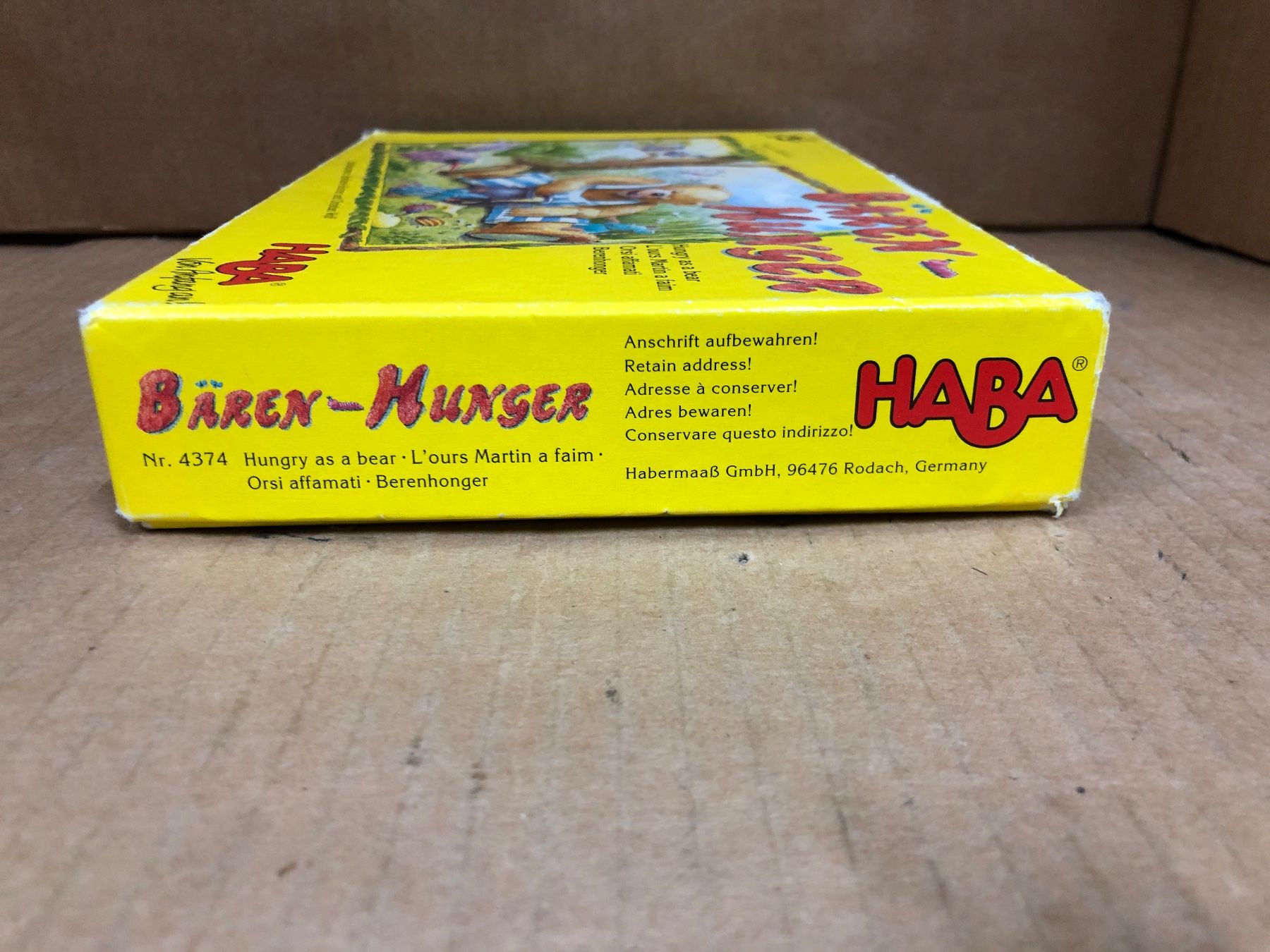 Haba Spiele: Bärenhunger von Haba – Gebraucht aus Eschlikon TG von RamonaSt 2