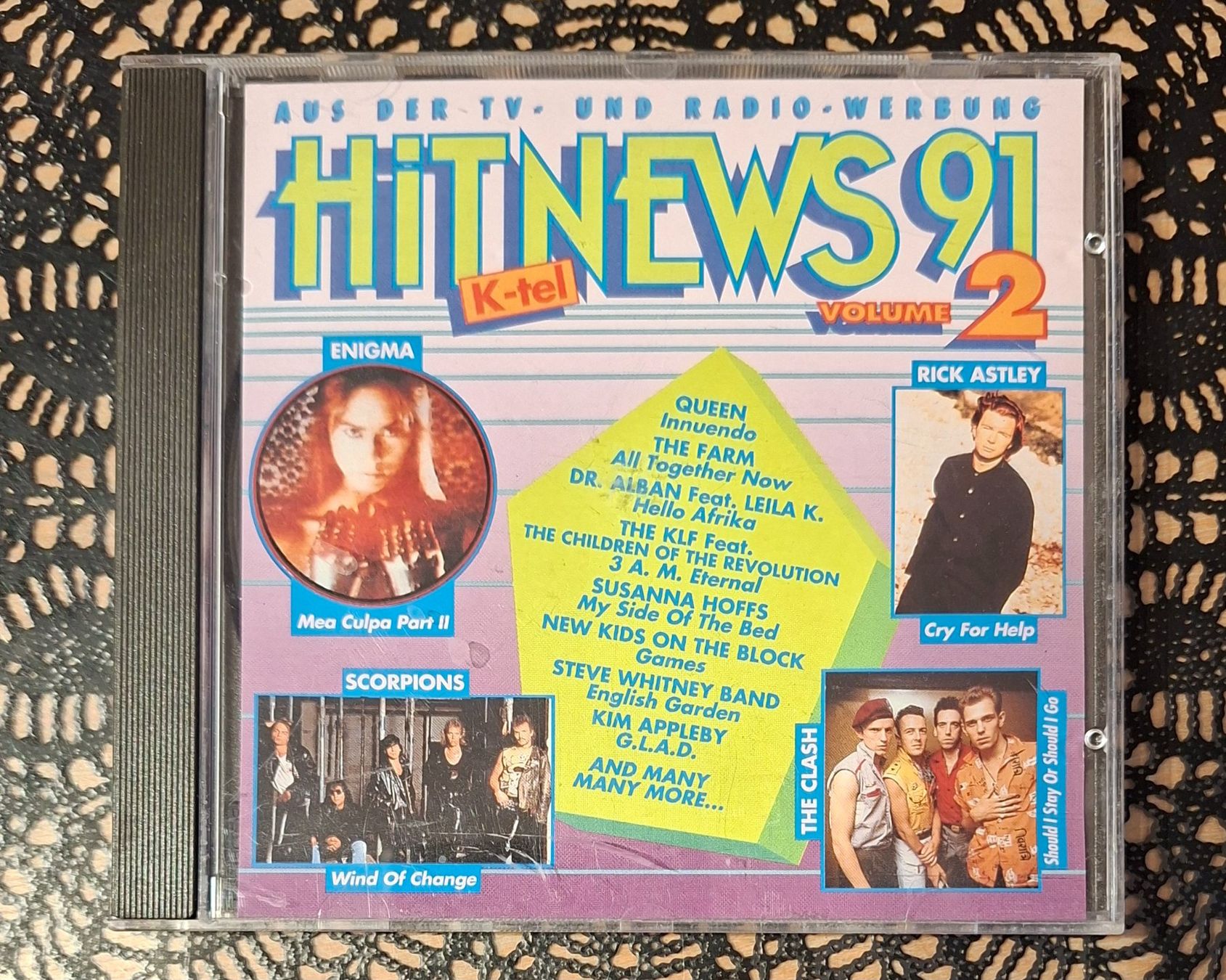CD: Hit News 91 Vol.2, Hit Compilation CD Sampler 1991 – Usato da Schönenberg TG venduto da Gregolino76