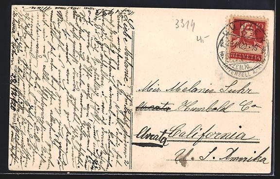 Ansichtskarten: AK Bühler / Appenzell, Teilansicht – Gebraucht aus Berlin von bartko-reher 1