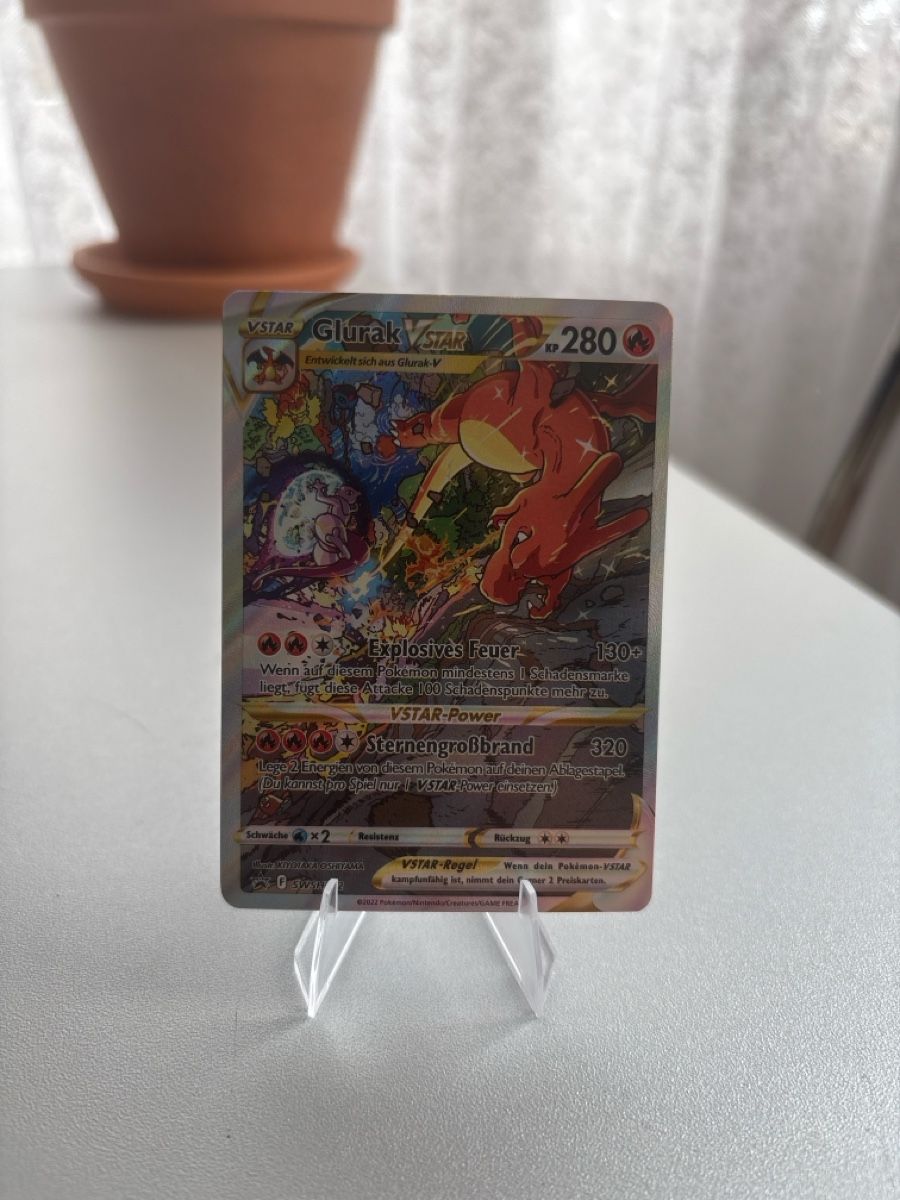 Pokémon Carte collezionabili: Charizard Vstar swsh262 near mint – Nuovo (secondo la descrizione) da St.Gallen venduto da Xenia-1234