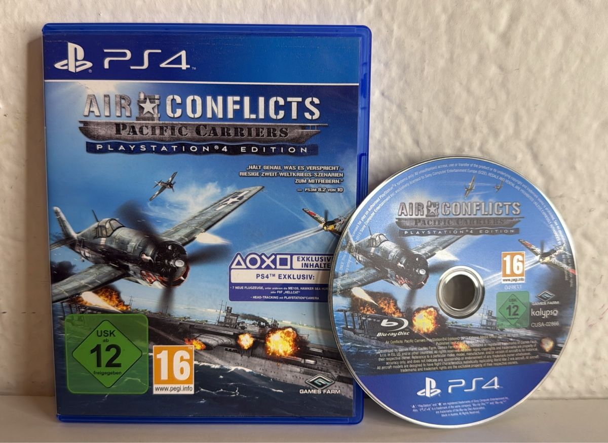 Sony Giochi: PS4/PS5 Air Conflicts Pacific Carriers Game – Usato da Ehrendingen venduto da bubulence
