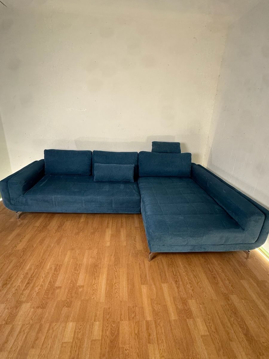 Sofas: Ecksofa Pastellblau Ink.Lieferung – Gebraucht aus Fehraltorf von Sofalab.swiss 1