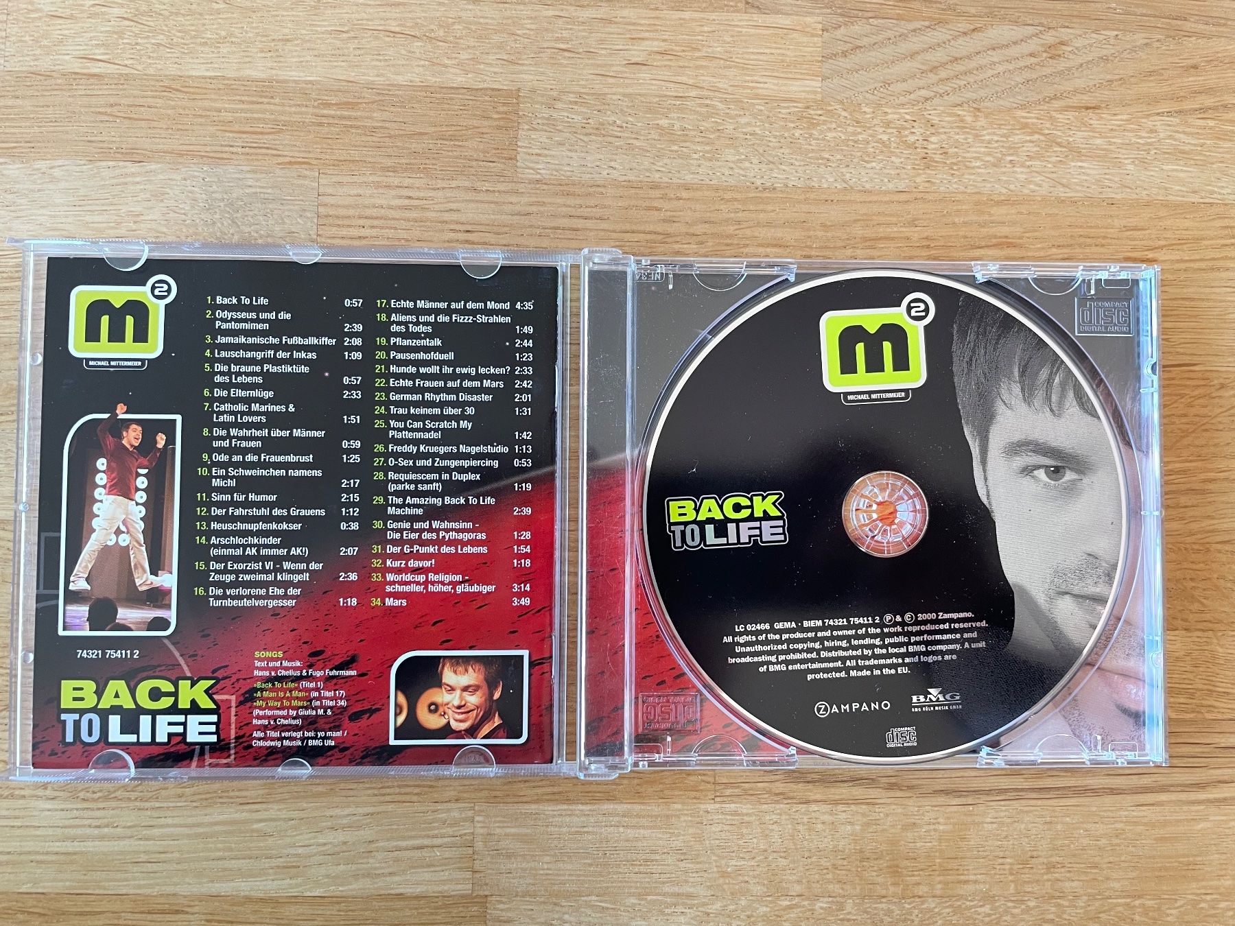 CD: CD - Michael Mittermeier Back to Life - 2000 – Usato da Winterthur venduto da Secondhand-Family 2