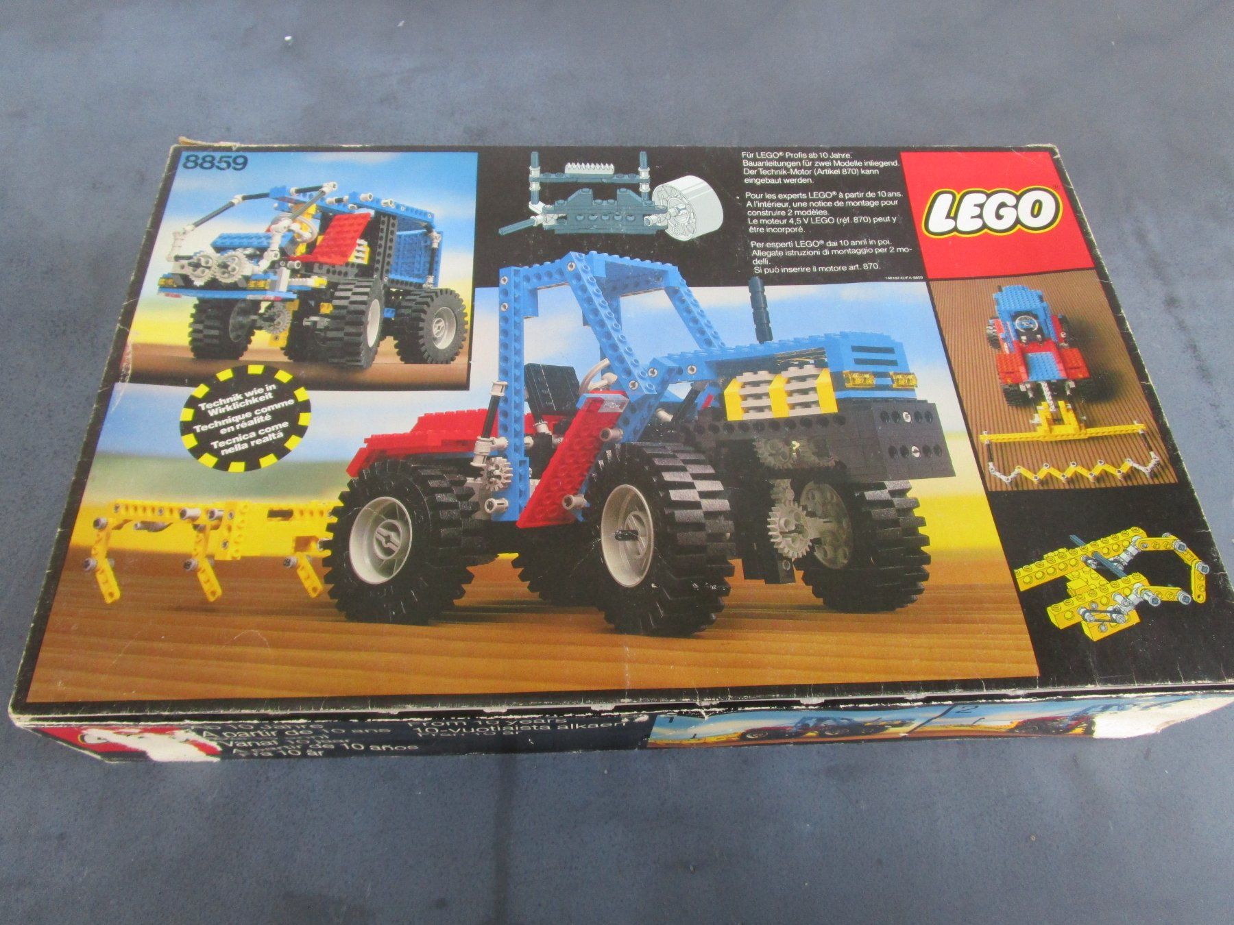 Lego Kit di costruzioni: LEGO Traktor 8859 und Hubstapler 8843 – Usato da Rapperswil SG venduto da Ralphy