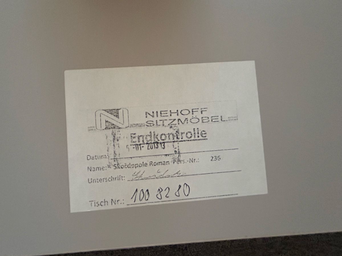 Musterring Tischgruppe: Musterring Granite Dining Table – Gebraucht aus Riehen von ser_zdw7 8