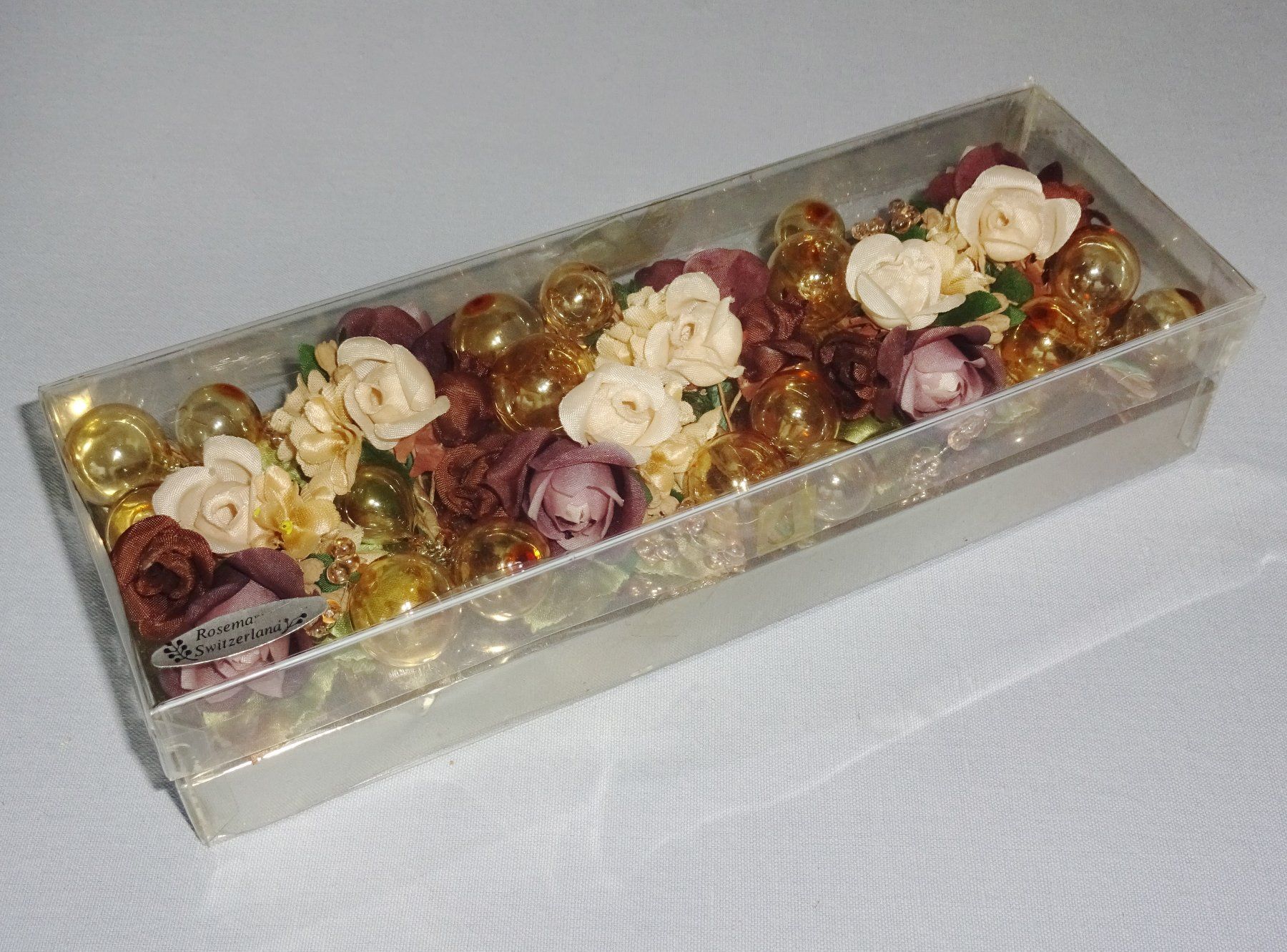 Tutte le decorazioni: 6 Servietten-Dekoblumen – Usato da St.Gallen venduto da Paddington11 9