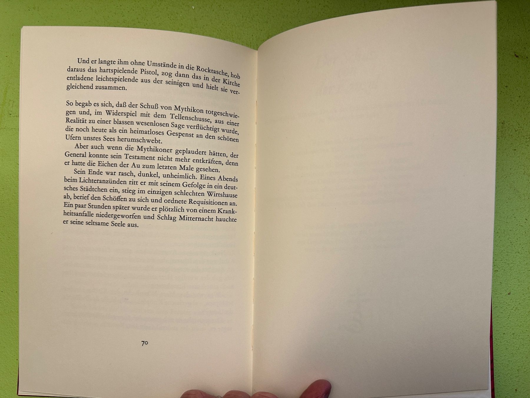 Bücher: Conrad Ferdinand Meyer: Der Schuss auf die Kanzel – Gebraucht aus Zürich von allp 6