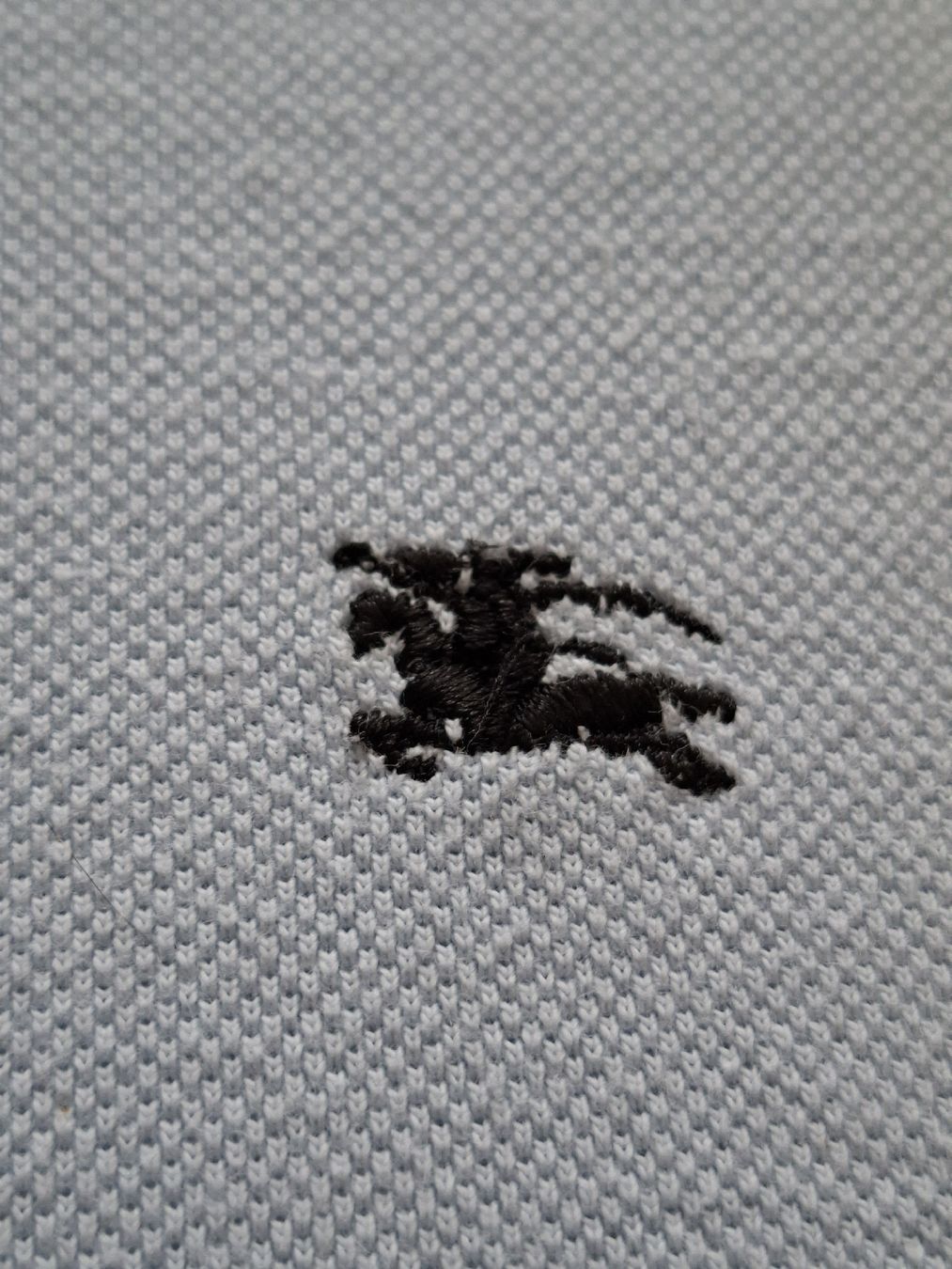 Burberry Magliette Polo: Polo manches longues bleu clair taille M – Usato da Renens VD venduto da ser_j2fn 2