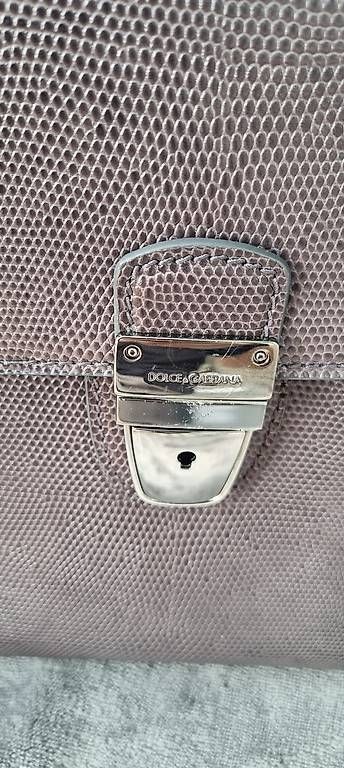Borse: Dolce & Gabbana Clutch Laptoptasche grau – Usato da Hombrechtikon venduto da goe_f996 1
