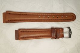 WENGER Uhrband Armbanduhr Uhrenarmband 16mm Lederband NOS