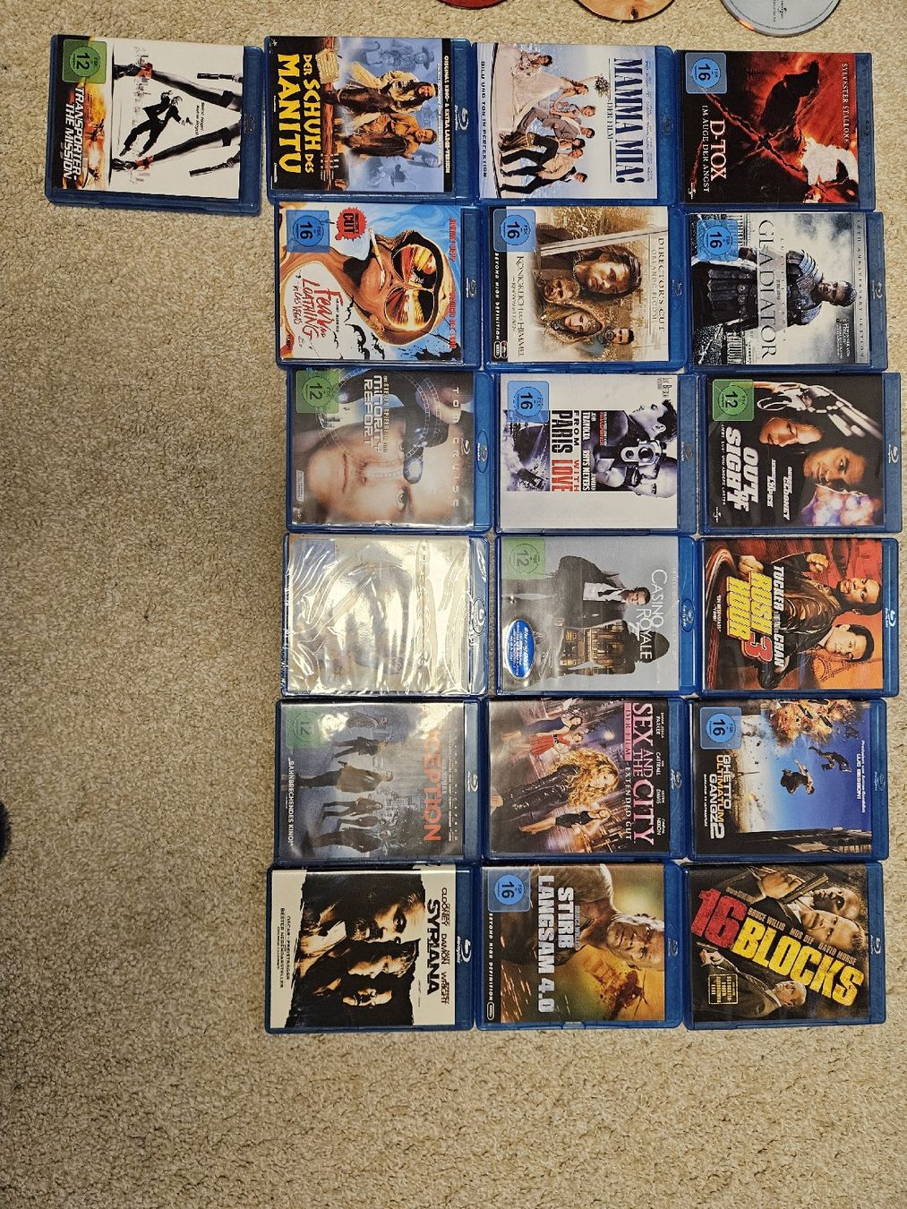 Tutti i DVDs: 19xBlue Ray DvD in top Zustand  – Usato da Mauren TG venduto da nochbilligerjakob