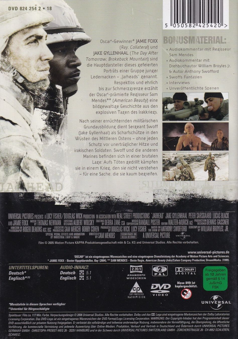 Tutti i DVDs: DVD ab Fr. 1.--, Jarhead – Usato da Lausen venduto da Mondeo10628 1