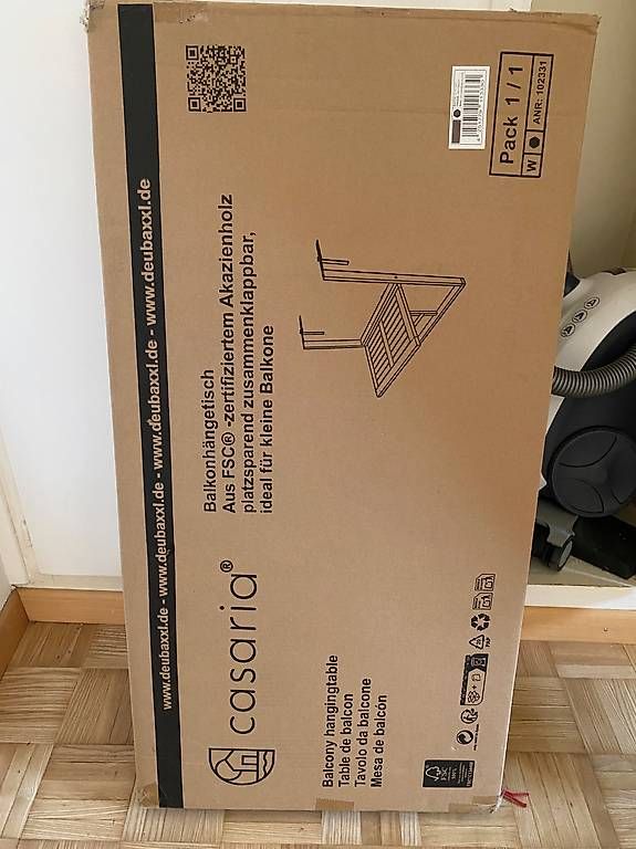 Tische: Neuer Balkonhängetisch – Neu und originalverpackt aus Luzern von and_8ycc