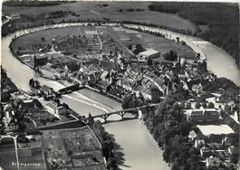 Bremgarten  AG Flugaufnahme Nr.763 , 1964