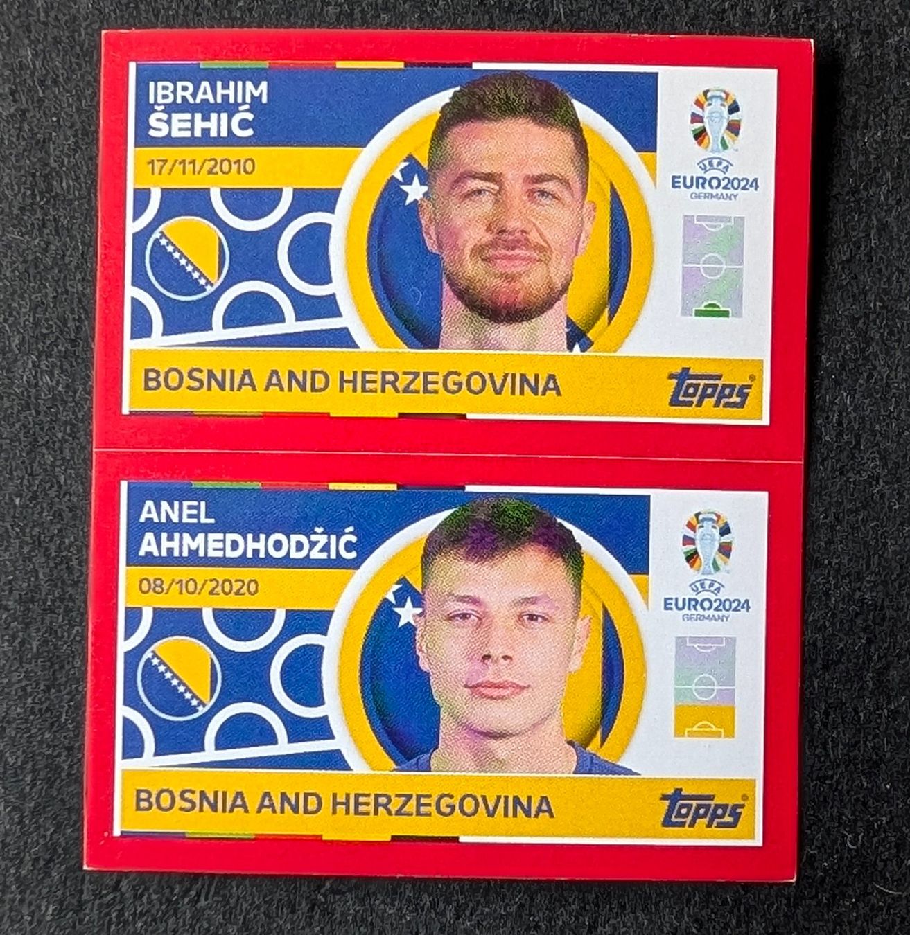 Topps Carte collezionabili: Topps EM 2024--BIH 2/3 – Nuovo e nell'imballaggio originale da Hittnau venduto da stamps_and_coins