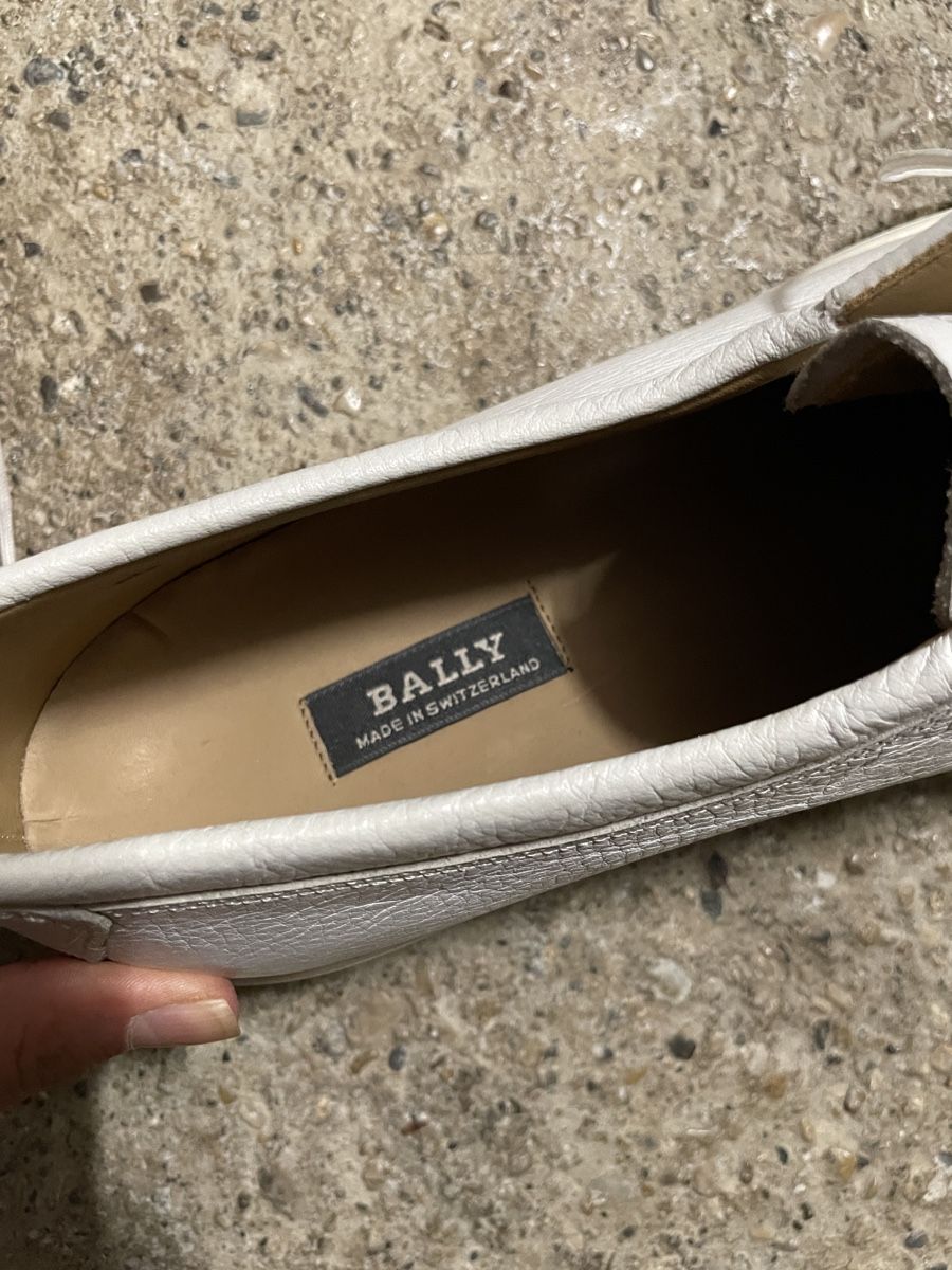Bally Herrenschuhe: Bally Leather Shoes Size us 13 White – Gebraucht aus Neuchatel von shi_9fzw 1