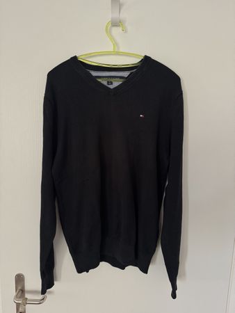 Tommy Hilfiger Pullover, Grösse M, Schwarz, Oryginal,