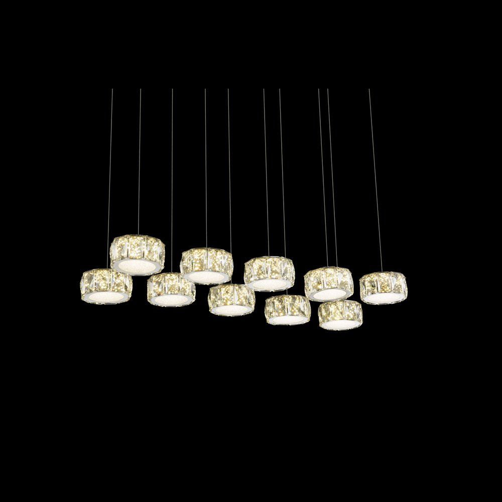 Lampadari & plafoniere: LED Pendelleuchte, 4000 K, 76 cm x 36 cm – Nuovo (secondo la descrizione) da Kreuzlingen venduto da Smart-Light 6