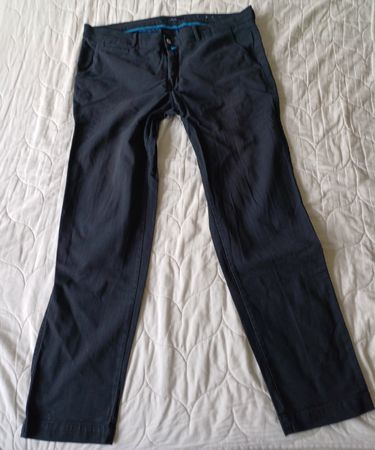 Pierre Cardin Stoffhose Gr. 58, dunkelblau